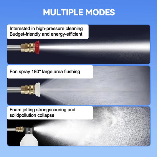 Cordless Pressure Washer, Portable Pressure Washer Battery for Floor/Garden Cleaning & Watering